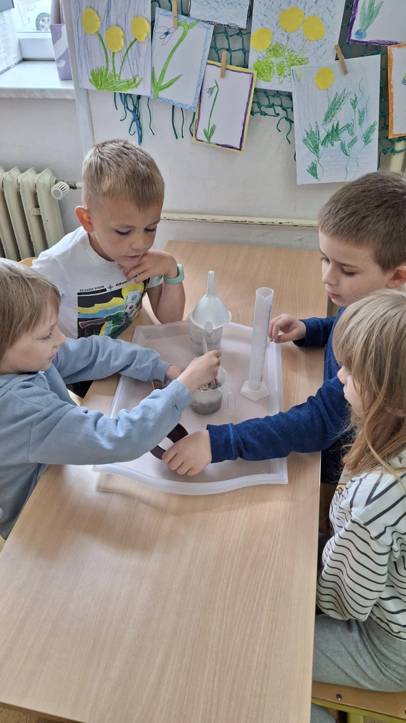 Beseda o vodě s paní Jarolímkovou v 1. třídách